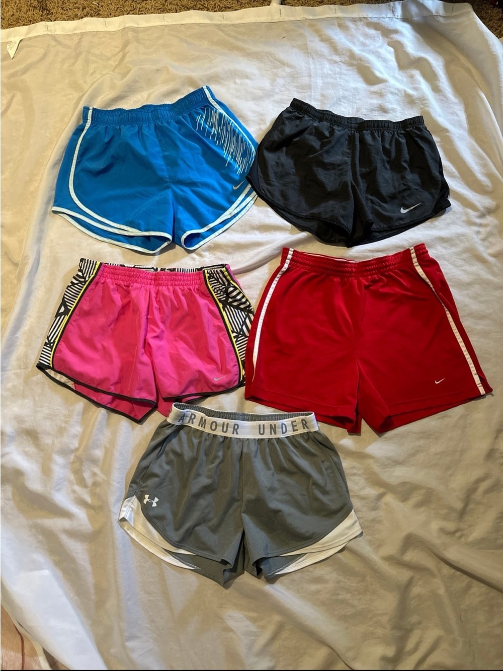 Bundle Nike Under Armour Shorts Sz M